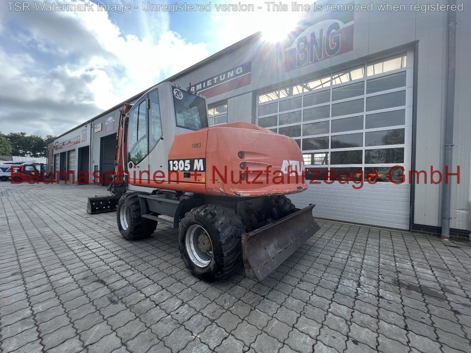 Mobilbagger Atlas Terex 1305 6200h Bj 2006 +SMP +Grabenlöffel in Bremervörde