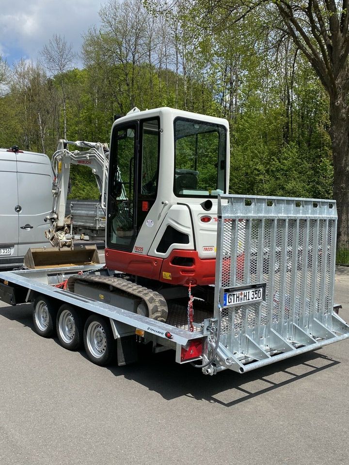 Transport& Baggerarbeiten Kipper Lkw Bagger Vermietung Entsorgung in Nesse-Apfelstädt