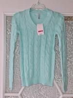 Damenpullover Flecht Strickpullover Winterpulli Damenpulli blau Thüringen - Greußen Vorschau