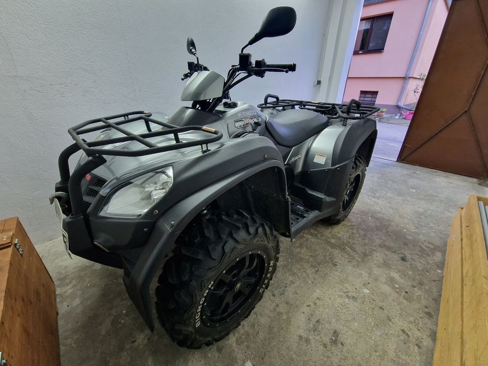 Kymco MXU 500 DX 4x4 LOF + Zubehör in Wittichenau