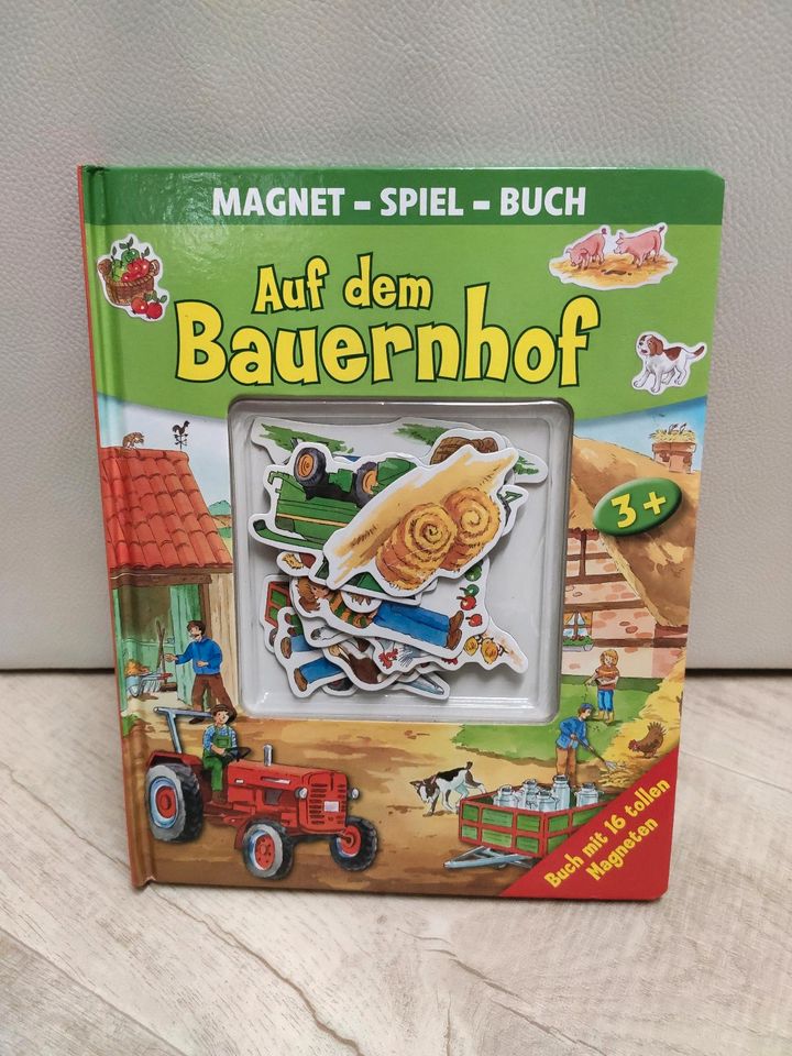Magnet Spiel Buch Bauernhof in Neu-Anspach