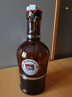 Glasflasche (Jena-Brau) + Zinngriff + Bügelverschluss - leer, 2L. Thüringen - Rudolstadt Vorschau