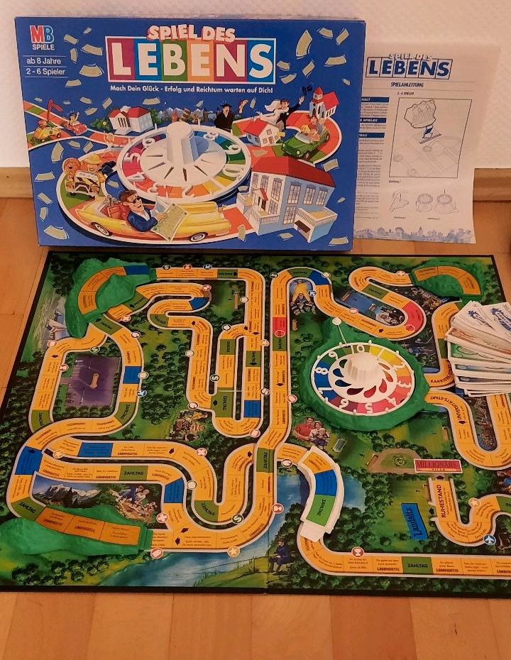 Spiel des Lebens - sehr gut erhalten, Gesellschaftsspiel in Lingen (Ems)