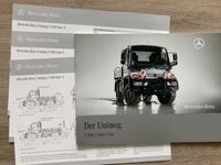 Mercedes Benz Unimog U300 U400 U500 Prospekt + Technische Daten Niedersachsen - Groß Twülpstedt Vorschau