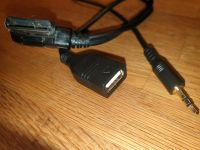 Adapterkabel für Audi:USB-Buchse u. Klinkenstecker auf AMI Buchse Marburg - Wehrda Vorschau