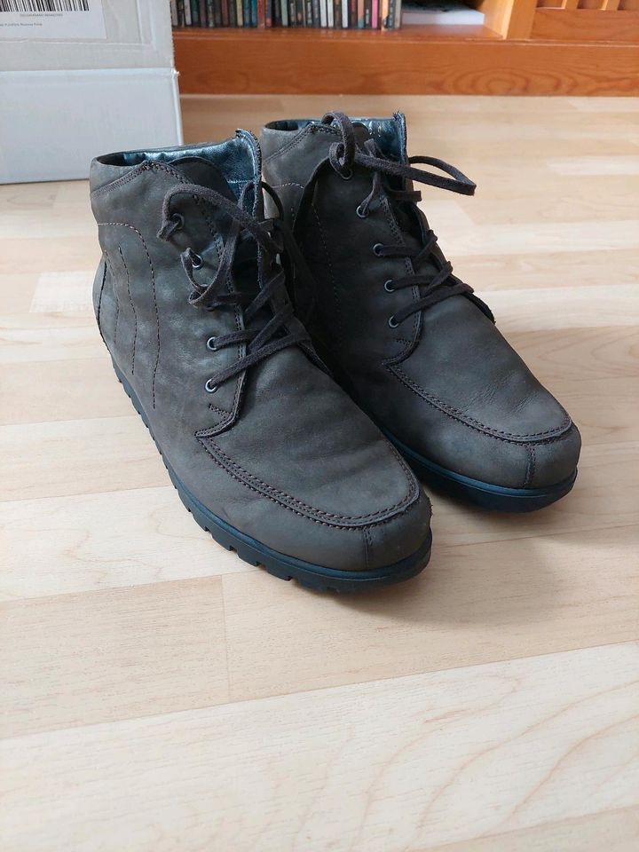 Waldläufer gefütterte Damen-Schnürstiefel in Gr. 6.5 in Starnberg