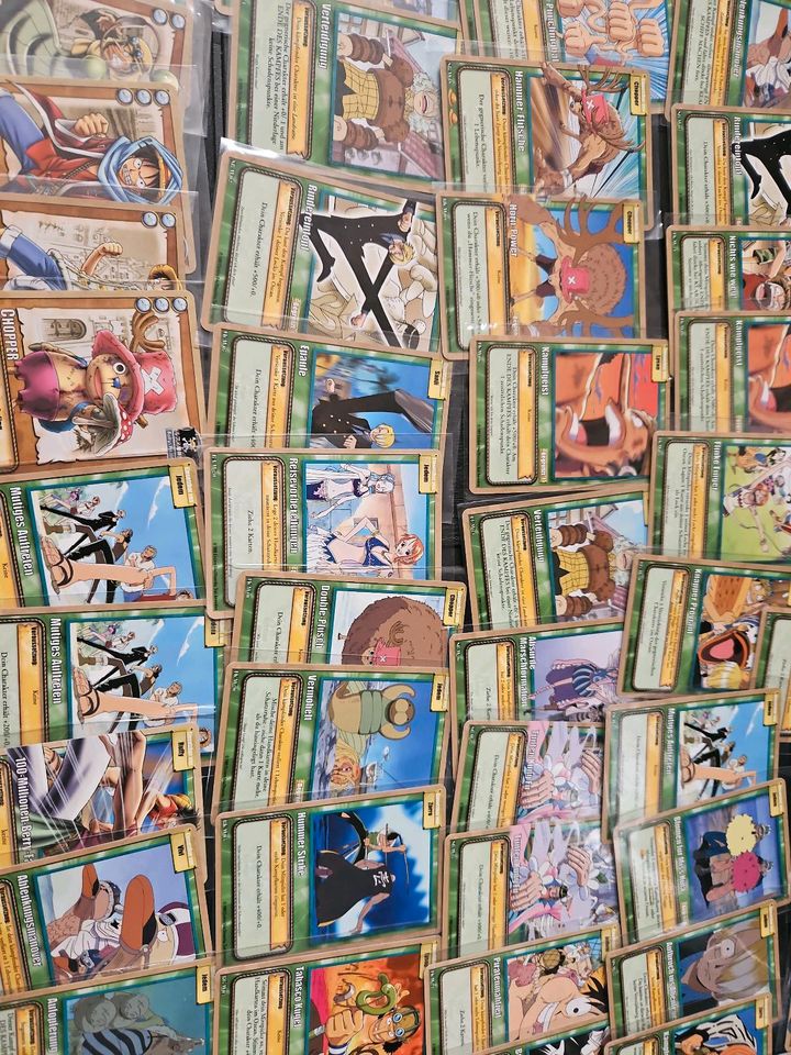 68 One Piece TCG Sammelkarten zusammen oder einzelnd Set 3 in Viöl