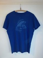 Blaues Quiksilver Surfer-Shirt T-Shirt Top Welle Skate Skater Ski Brandenburg - Potsdam Vorschau