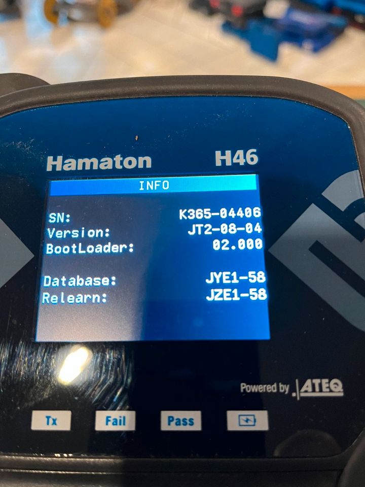 RDKS Reifenprogrammiergerät Hamaton/ ATEQ H46 in Rödermark