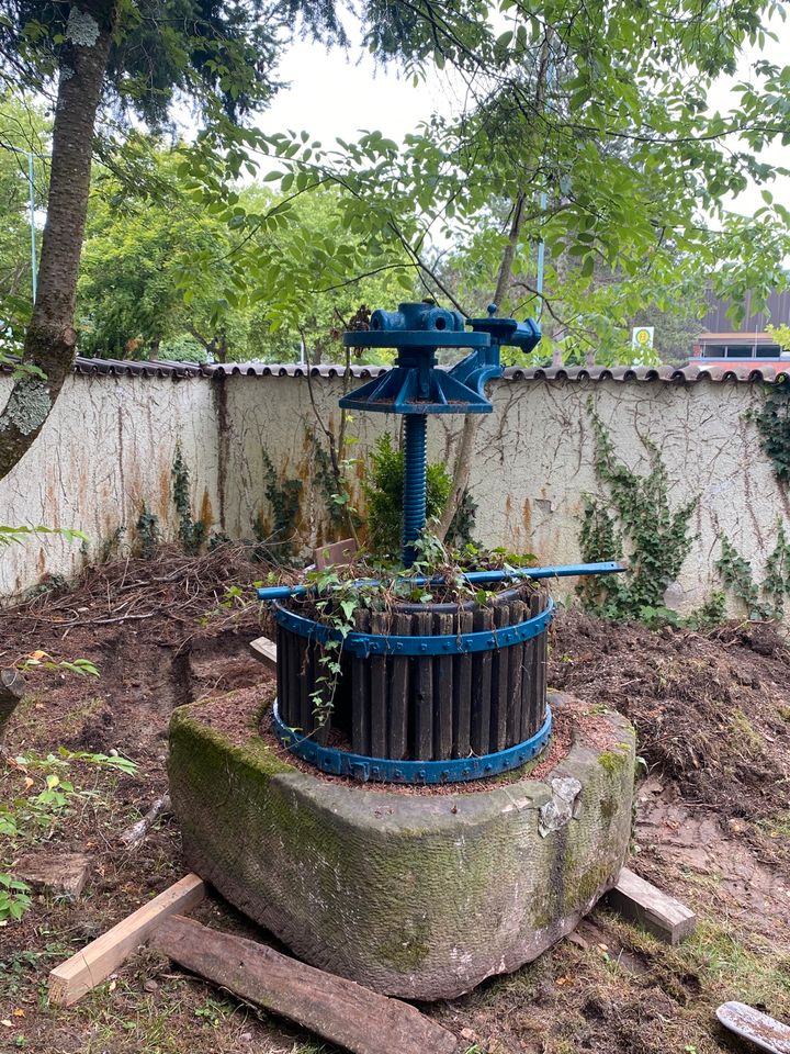 Sandstein Weinpresse in Lahr (Schwarzwald)