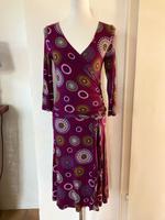 Qiero Damen Kleid lila bunt tolles Muster Gr. 36 NEU Wickel Optik Düsseldorf - Angermund Vorschau