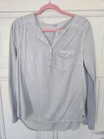 s.Oliver Langarmshirt Gr. 36 grau Materialmix Bayern - Zirndorf Vorschau