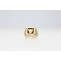 GOLD HERREN RING 14k 585 Gr. 64 9,78g Gelb Gold AU Berlin - Neukölln Vorschau