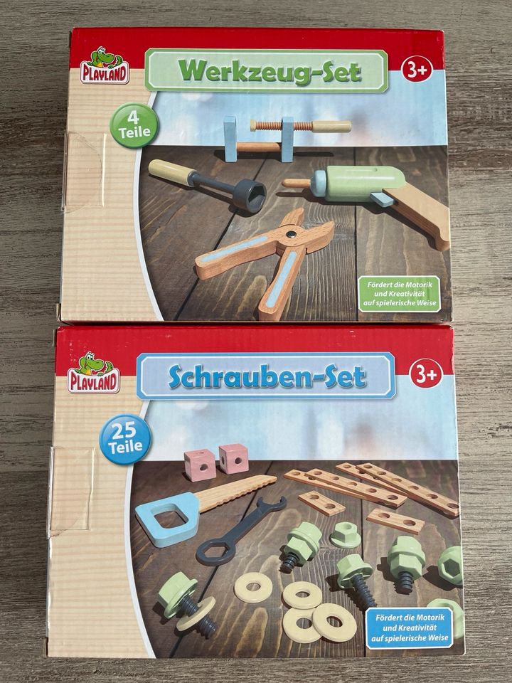 Playland Werkzeug Set Schrauben Set original verpackt Holz in Markdorf