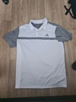 Poloshirt Adidas Weiß/Grau Mecklenburg-Vorpommern - Neubrandenburg Vorschau
