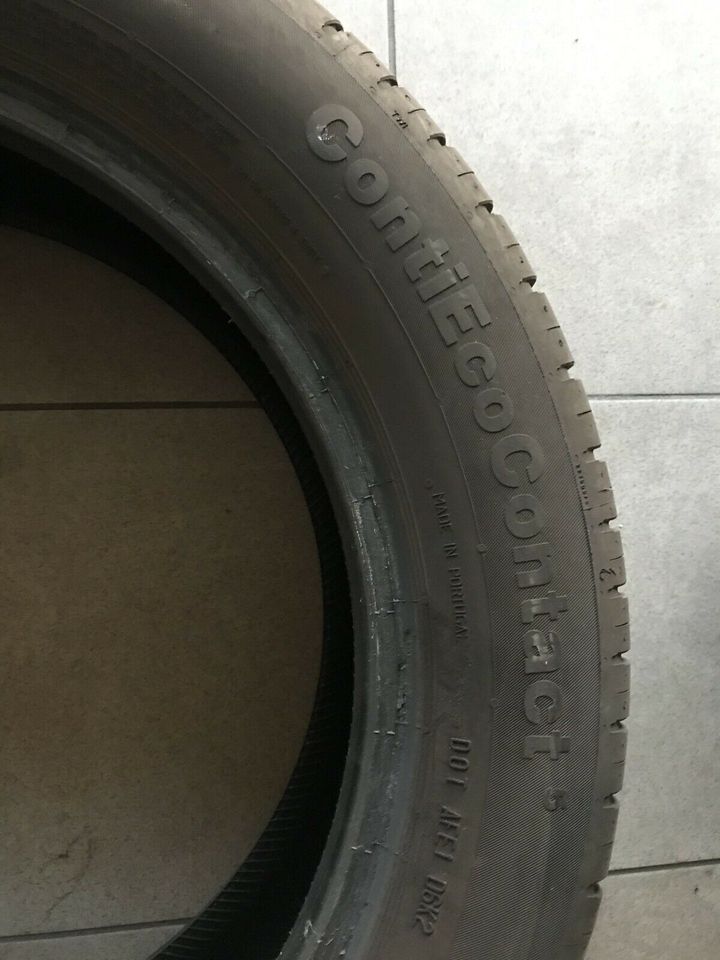 2 x 205/55R17 95V Continental Sommerreifen 7,00mm in Hattersheim am Main