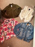 Damen bekleidung paket set jeans jacke bluse fell weste Sachsen-Anhalt - Lützen Vorschau