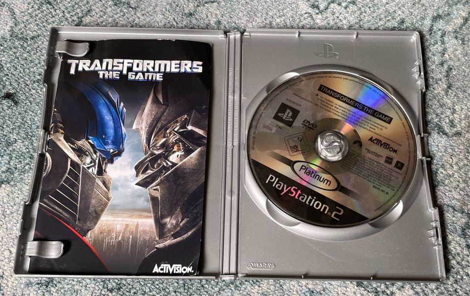 Transformers The Game, PS2 Spiel in Bodenfelde