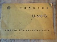 Ersatzteilliste UTB U-650 G Brandenburg - Vetschau Vorschau