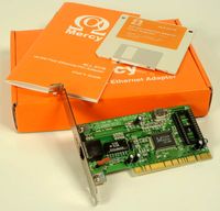 PCI LAN Karte Netzwerkkarte MERCY Realtek 8139 RJ45 DOS WIN Nordrhein-Westfalen - Werne Vorschau