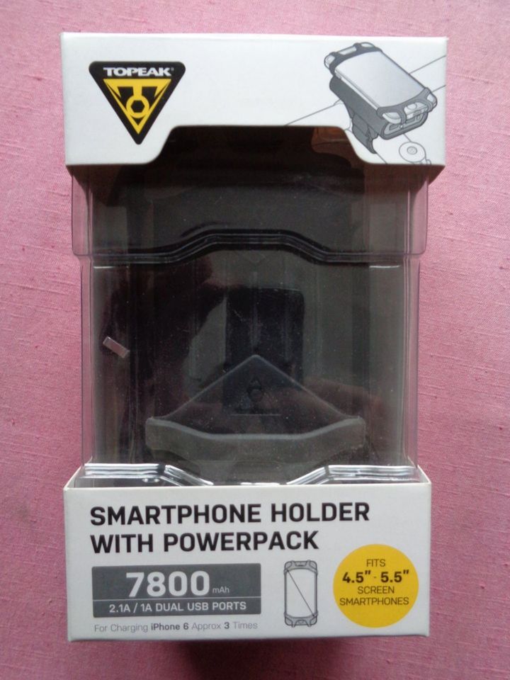 TOPEAK Smartphone-Halterung mit POWERPACK in Olsberg