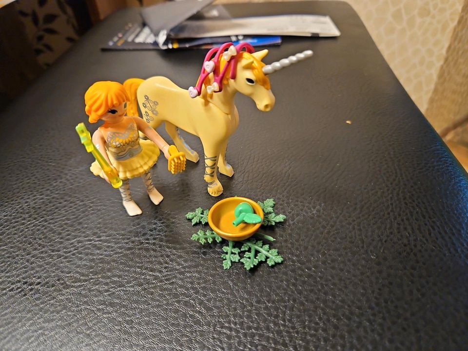 PLAYMOBIL Fairies, Schmuckfee mit Einhorn Sonnenstrahl in Sülzetal