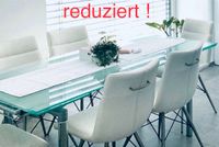 6x, Esszimmer Stühle, Design Stühle, Leder, Edelstahl Rheinland-Pfalz - Hüffelsheim Vorschau