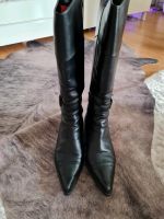 Ital. Stiefel von TEMA aus Leder, schwarz in Gr. 39 Frankfurt am Main - Berkersheim Vorschau