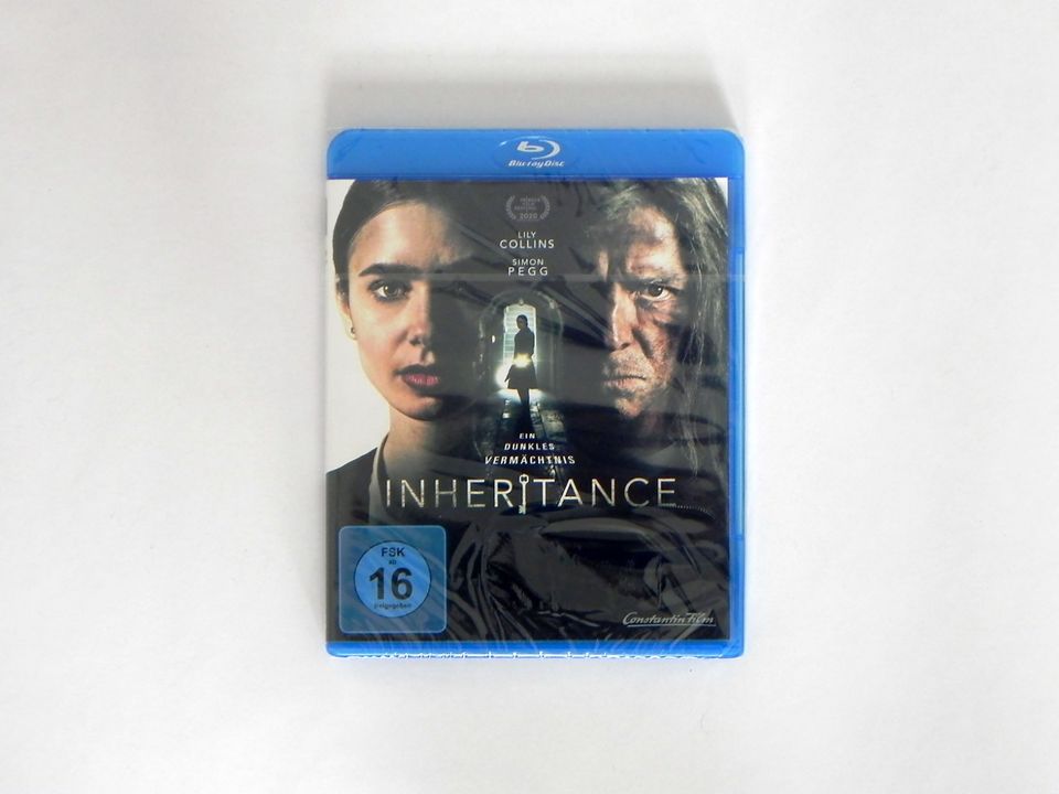 NEU Blu Ray / Inheritance / Simon Pegg / Thriller / eingeschweißt in Bad Duerrenberg