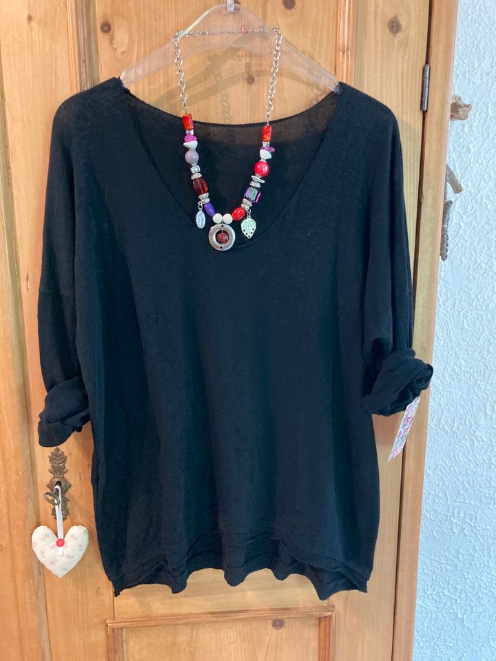 Neu, leichter Italy  Pulli. Shirt, Einheitsgrösse ☀️❤️ M/L in Asbach