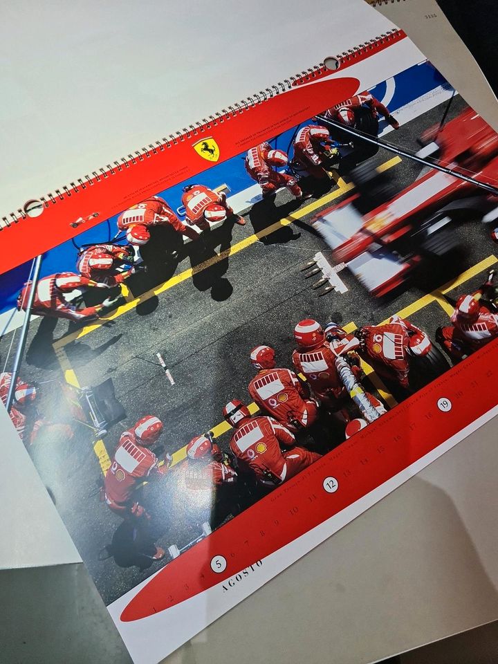 Ferrari Kalender 2007 Schumacher Raupp in Tussenhausen