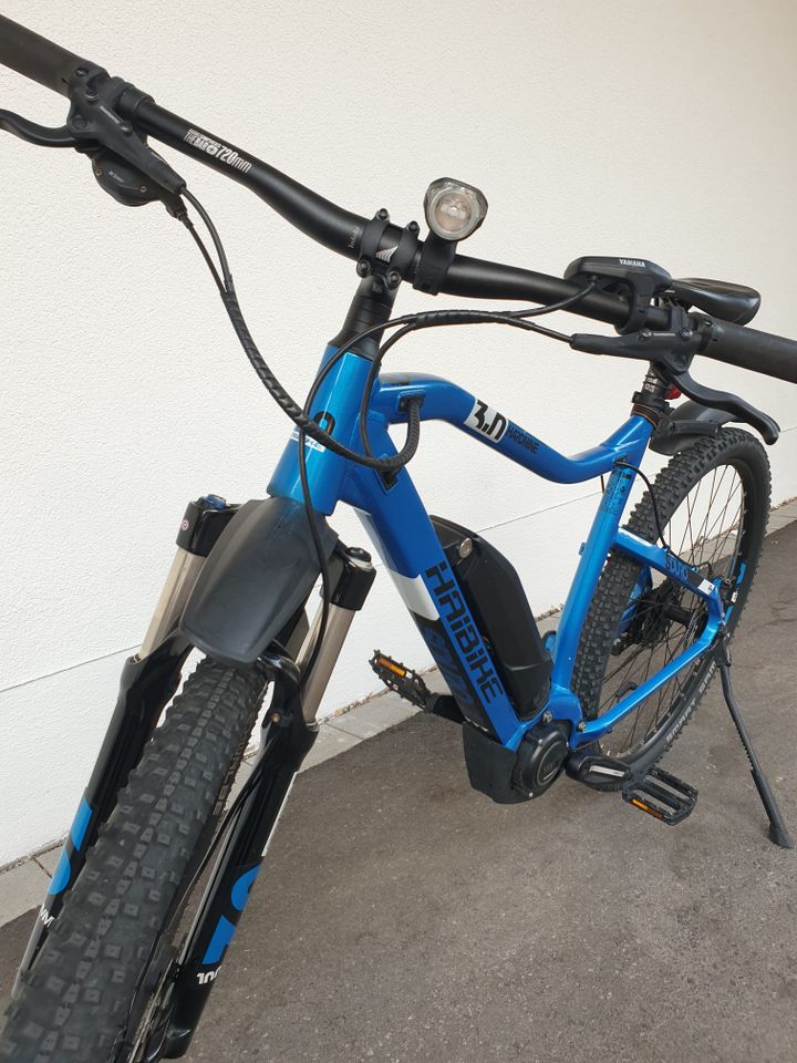 E bike Haibike Elektrofahrrad Pedelec Sduro MTB 1200 km Stand ! in München