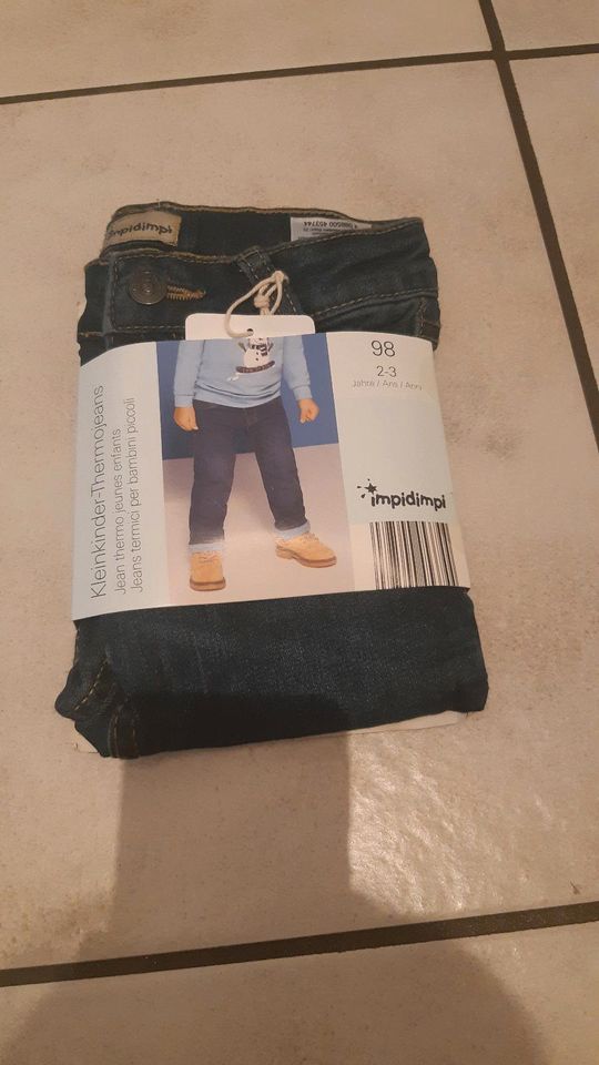 Thermojeans Größe 98 neu ungetragen in Nettersheim