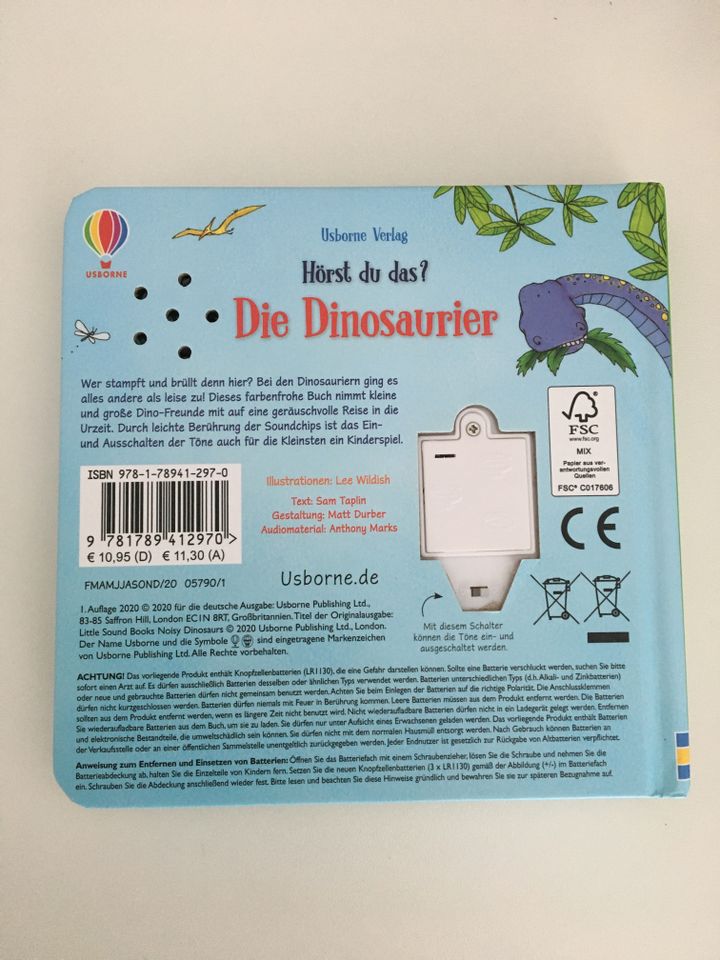 Hörst du das? Die Dinosaurier - Soundbuch - Kinderbuch in Berlin