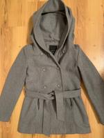 Amisu Halbmantel Cabanjacke grau Doppelreiher m. Kapuze Gr. S 36 Wuppertal - Barmen Vorschau