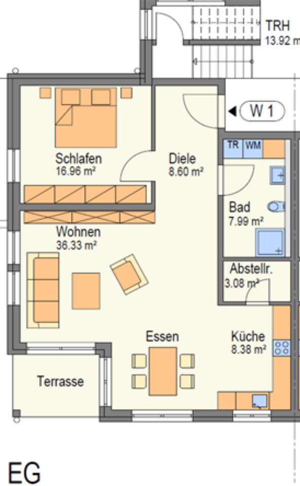 Charmante Wohnungen mit gehobener Ausstattung in Igersheim, 2-Zimmer Wohnung in Igersheim