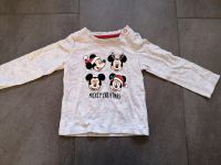 Langarm-Shirt Gr. 80 Disney Mickey Maus C&A Weihnachten Hessen - Ober-Ramstadt Vorschau