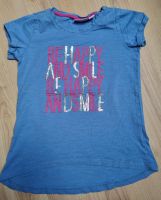 alive T-Shirt blau Be happy and smile - Gr. 128 Bayern - Buttenheim Vorschau