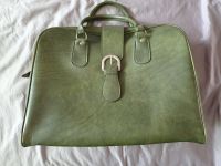 grüner Koffer Tasche Kunstleder Original Vintage Schnalle Köln - Höhenberg Vorschau