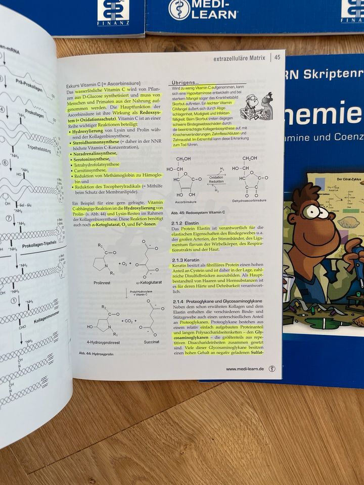 Medi-learn Skriptenreihe Biochemie 1-7 in Kirchhain