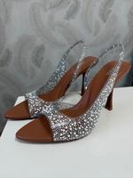 Zara Heels mit Perlen und Glitzer Baden-Württemberg - Kuchen Vorschau