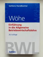Wöhe Einführung Betriebswirtschaftslehre BWL München - Untergiesing-Harlaching Vorschau