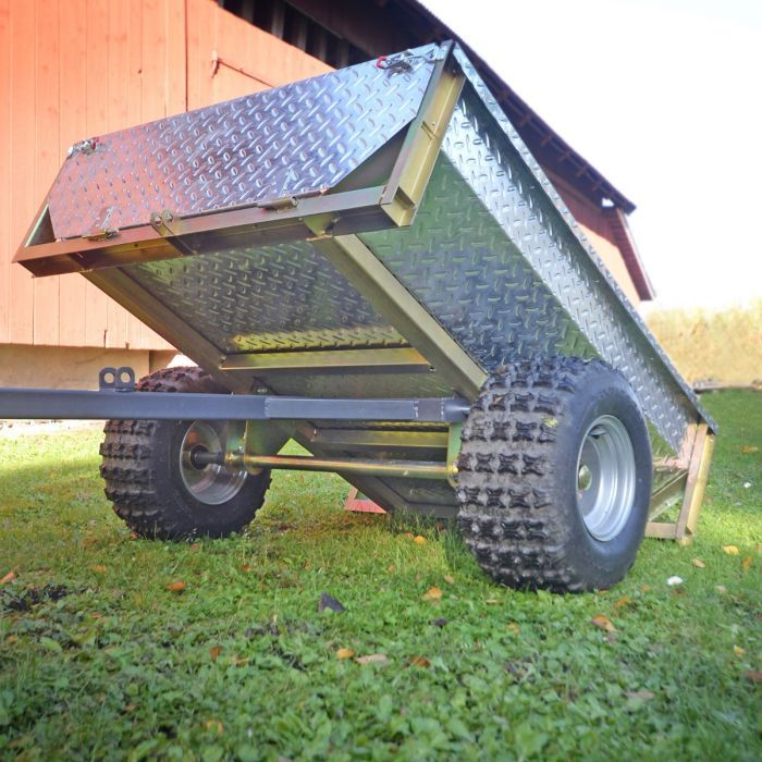 KIPPANHÄNGER QUAD / ATV 500 KG MIT VERZINKTEM RIFFELBLECH in Bad Zwischenahn