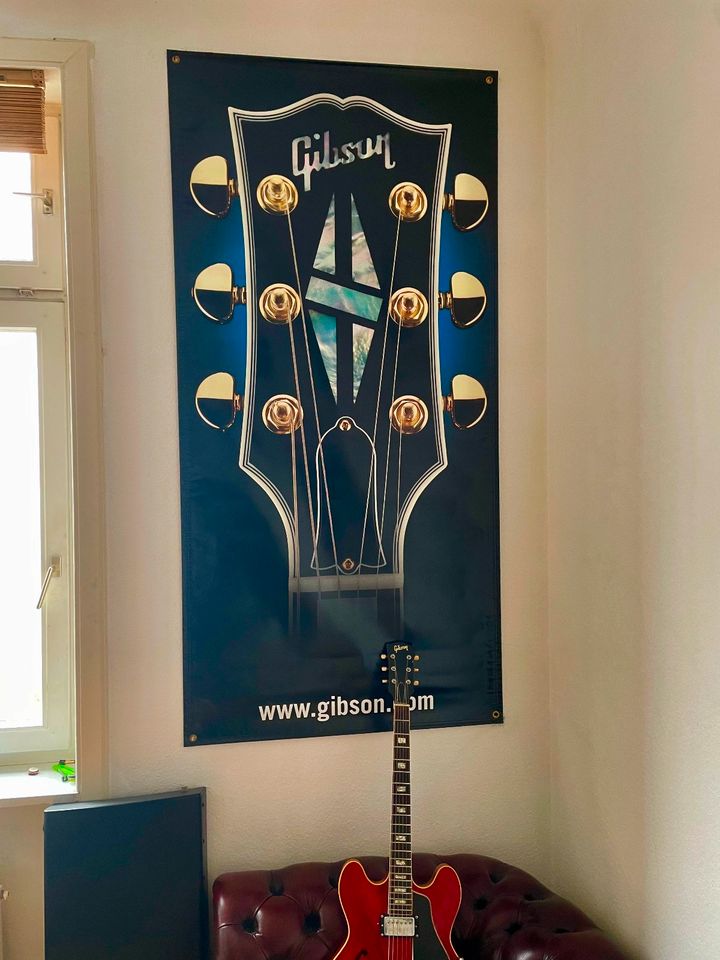 Gibson Outdoor Poster Plakat -groß-selten in Wiesbaden