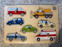 VW Spielzeug Steckpuzzle 7-teilig für Kinder Golf Käfer T6 Passat Sachsen-Anhalt - Burg Vorschau