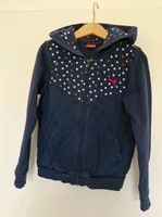 Sport Sweat Jacke Mädchen Gr. 128 blau mit Punkten Puma Training Nordrhein-Westfalen - Petershagen Vorschau