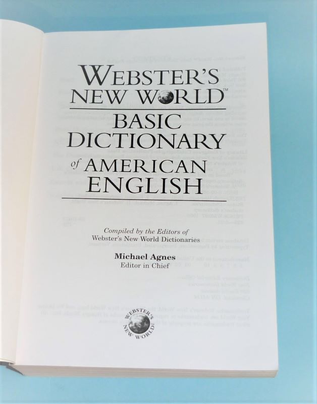 Webster's New World Basic Dictionary of American English in München