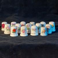 50 verschiedene Fingerhüte mit floralem Muster Nordrhein-Westfalen - Gelsenkirchen Vorschau