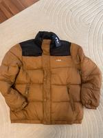 Fila Winter Jacke gesteppt Steppjacke braun 90er Retro Gr. M Sachsen - Coswig Vorschau