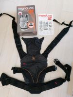 Manduca XT Babytrage denimblack-toffee, super Zustand Niedersachsen - Lengede Vorschau